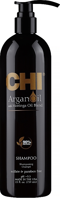 Regenerierendes Shampoo - CHI Argan Oil Plus Moringa Oil Shampoo — Foto N5