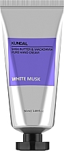 Handcreme mit Sheabutter, Macadamia und Moschusduft - Kundal Shea Butter & Macadamia Pure Hand Cream White Musk — Bild N2
