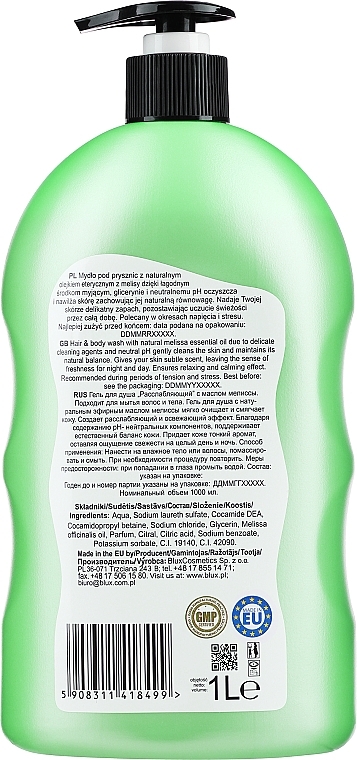 2in1 Shampoo und Duschgel mit Melissaöl - Naturaphy Hair & Body Wash With Melissa Oil — Bild N2
