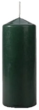 Düfte, Parfümerie und Kosmetik Zylindrische Kerze 60x150 mm grün - Bispol