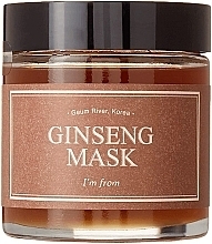 Düfte, Parfümerie und Kosmetik Anti-Aging-Gesichtsmaske mit Ginseng - I'm From Ginseng Mask