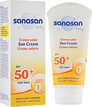 Düfte, Parfümerie und Kosmetik Sonnencreme für Kinder - Sanosan Baby SPF 50