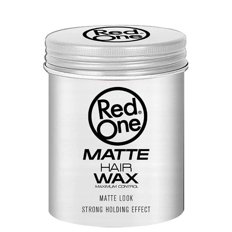 Haarstyling-Wachs - RedOne Matt Hair Wax White — Bild N1