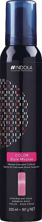 Farbmousse mit Fixierung - Indola Color Style Mousse — Bild N9
