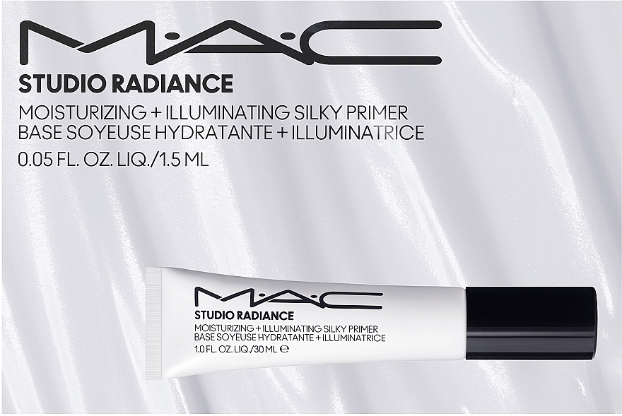 MAC Studio Radiance Moisturizing & Illuminating Silky Face Primer (Probe) - GESCHENK! Feuchtigkeitsspendender Primer — Bild N1