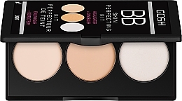 BB Palette mit Highlighter & Concealer - Gosh BB Skin Perfecting Kit — Bild N1