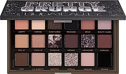 Düfte, Parfümerie und Kosmetik Lidschatten-Palette - Huda Beauty Pretty Grunge Eyeshadow Palette 