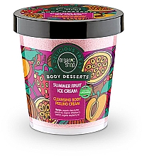 Düfte, Parfümerie und Kosmetik Körperpeeling mit Bio Sheabutter und Pfirsichkernöl - Organic Shop Body Desserts Summer Fruit Ice Cream