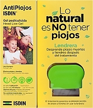 Düfte, Parfümerie und Kosmetik Haarpflegeset - Isdin Antipiojos (Haargel 100ml + Zubehör)