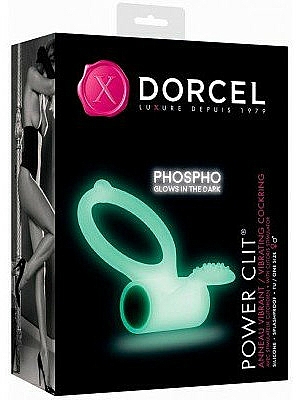 Penisring mit Batterien - Marc Dorcel Power Clit Phospho — Bild N1
