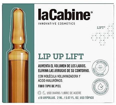 Lippenampullen - La Cabine Lip Up Lift Ampoules — Bild N1