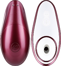 Vakuum-Klitoris-Stimulator Burgund - Womanizer Liberty Red Wine — Bild N2