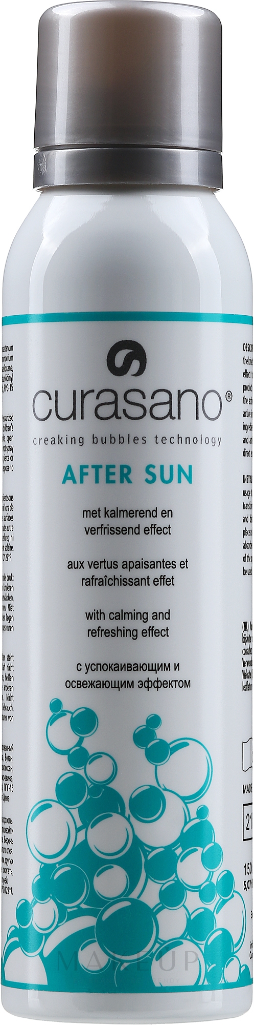 Beruhigendes und erfrischendes After Sun Körperspray - Curasano Creaking Bubbles After Sun — Bild 150 ml