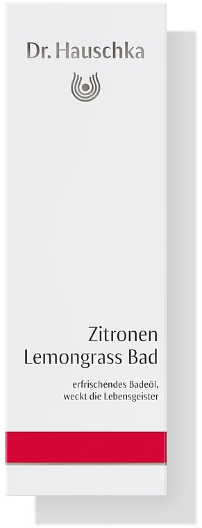Beruhigendes Badeöl Zitrone & Zitronengras - Dr. Hauschka Lemon Lemongrass Vitalising Bath Essence — Bild N1