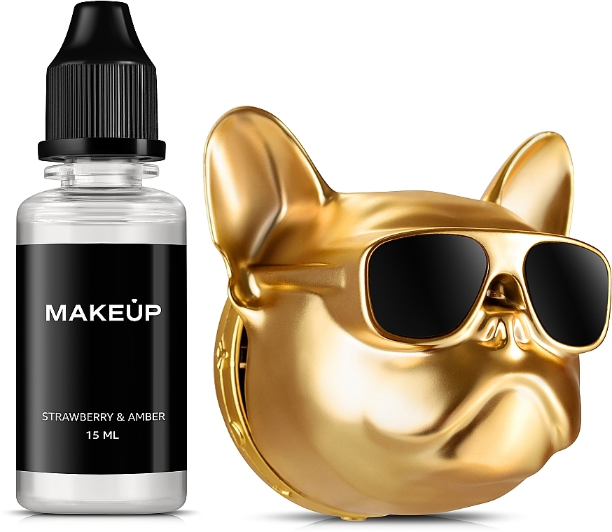 Auto-Lufterfrischer Gold Bulldog - MAKEUP — Bild N2