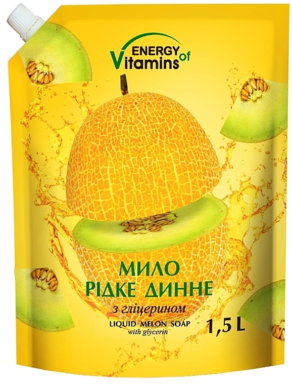 Flüssigseife Melone (Doypack) - Leckere Geheimnisse Energy of Vitamins 