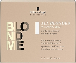 Düfte, Parfümerie und Kosmetik Haarkonzentrat für alle Haartypen mit Vitamin C - Schwarzkopf Professional Blondme All Blondes Vitamin C Shot