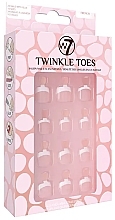 Düfte, Parfümerie und Kosmetik Falsche Nägel - W7 Twinkle Toes French Nails