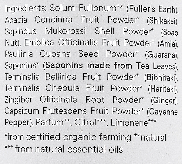 Shampoo-Pulver mit Guarana - Eliah Sahil Natural Shampoo Powder for Stronger Hair Roots — Bild N3