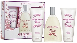 Instituto Espanol Aire de Sevilla Rosas - Duftset (Eau de Toilette 150ml + Körpercreme 100ml + Duscvhgel 100ml) — Bild N1