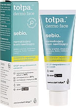Normalisierende und mattierende Gesichtscreme für unvollkommene Haut - Tolpa Dermo Sebio Face Cream — Bild N3