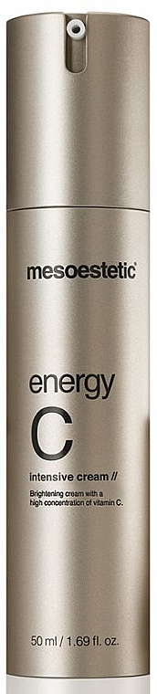 Aufhellende Gesichtscreme mit Vitamin C - Mesoestetic Energy C Intensive Cream — Bild N1