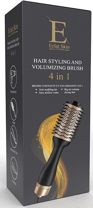 4in1 Volumen-Haarstylingbürste - Eclat Skin London Hair Styling And Volumizing Brush 4 in 1  — Bild N1