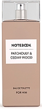 Notebook Patchouly & Cedar Wood - Eau de Toilette — Bild N1