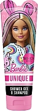 2in1 Duschgel - Bi-es Barbie Unique Gel & Shampoo  — Bild N2