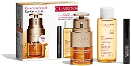 Haarpflegeset - Clarins Double Serum Eye Value Pack (Augenserum 20ml + Mascara 3ml + Reinigungsöl 50ml) — Bild N1