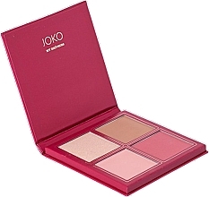 Düfte, Parfümerie und Kosmetik Konturierungspalette - Joko My Universe Shade&Blush Conturing Palette 