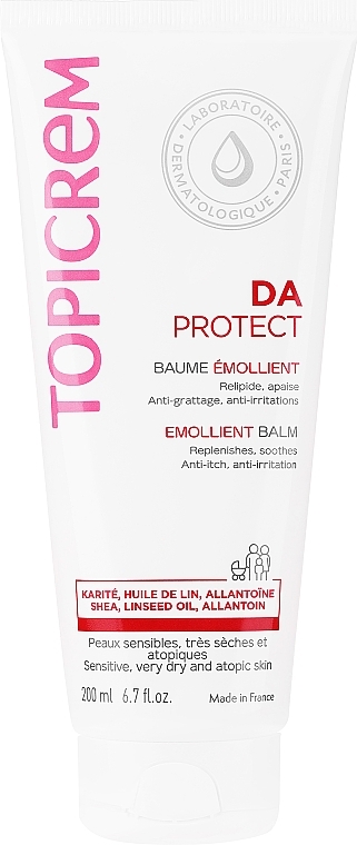 Weichmachender und feuchtigkeitsspendender Gesichts- und Körperbalsam - Topicrem DA Emollient Balm — Bild N2