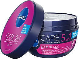 3in1 Leichte Gesichtscreme für die Nacht - Nivea Care Night Light Face Cream — Bild N2