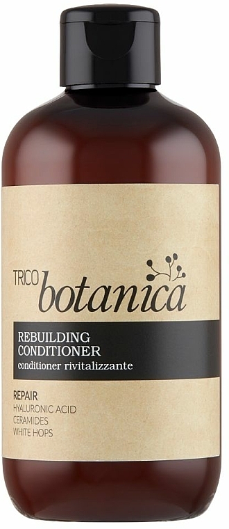 Regenerierende Haarspülung mit Hyaluronsäure, Ceramiden und weißem Hopfen - Trico Botanica Rebuilding — Bild N1