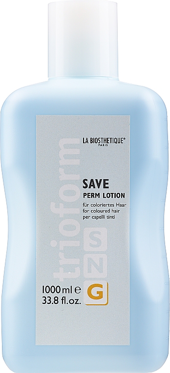 Dauerwellelotion für gefärbtes Haar - La Biosthetique TrioForm Save G Professional Use — Bild N1