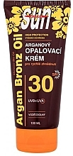 Sonnenschutzcreme für den Körper - Vivaco Sun Argan Bronz Oil Tanning Cream SPF30 — Bild N1