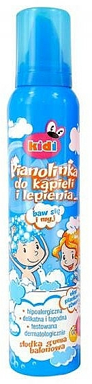 Schaumbad für Kinder mit süßem Kaugummiduft - Kidi Bath Foam Bubble Gum — Bild N1
