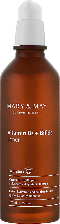 Toner mit Vitamin B5 - Mary & May Vitamine B5 + Bifida Toner — Bild N1
