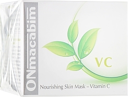 Pflegende Gesichtsmaske - Onmacabim VC Nourishing Skin Mask Vitamin C — Bild N1