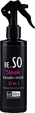 Düfte, Parfümerie und Kosmetik 10in1 Intensives Haarmaske-Spray mit Keratin und Sheabutter ohne Ausspülen - Beetre Be.So Sleek Keratin Mask 10 In 1