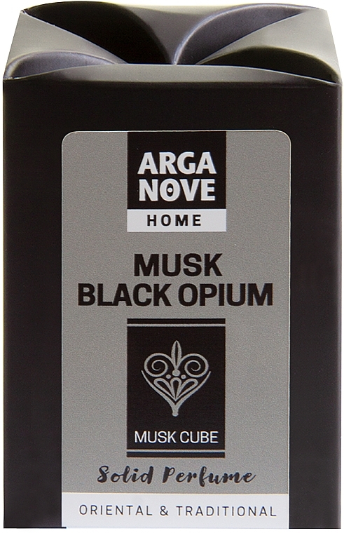 Aromawürfel für zu Hause - Arganove Solid Perfume Cube Musk Black Opium — Bild N1