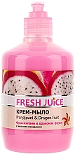 Creme-Seife Drachenfrucht und Plumeria mit Spender - Fresh Juice Frangipani & Dragon Fruit — Bild N1
