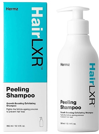 Shampoo-Peeling zur Tiefenreinigung der Kopfhaut - Hermz HirLXR Peeling Shampoo — Bild N1