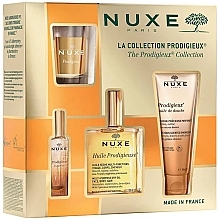 Geschenkset (Parfum 15 ml + Körperbutter 100 ml + Duschgel 100 ml + Kerze 70 g) - Nuxe Prodigieux  — Bild N1