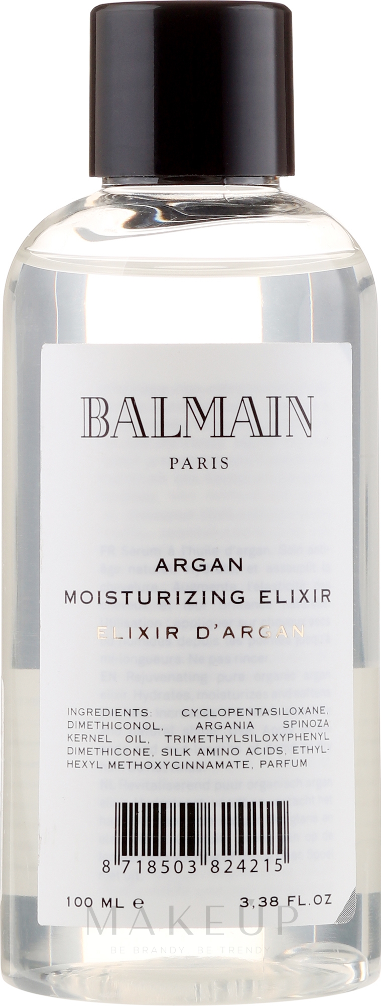 Feuchtigkeitsspendendes Haarelixier mit Arganöl - Balmain Paris Hair Couture Argan Moisturizing Elixir — Bild 100 ml