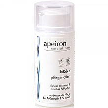Düfte, Parfümerie und Kosmetik Fußdeo-Pflegelotion für ein trockenes und frisches Fußgefühl - Apeiron Foot Deodorant Lotion