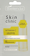 Aufhellende und feuchtigkeitsspendende Gesichtsmaske - Bielenda Skin Clinic Professional Vitamin C Mask — Bild N1