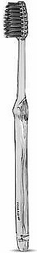 Zahnbürste transparent - Shinyei Mizuha Wakka With Black Silica Filaments Toothbrush — Bild N2