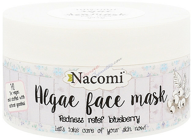 Alginat-Gesichtsmaske "Heidelbeere" - Nacomi Professional Face Mask