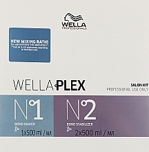 Haarpflegeset - Wella Professionals Wellaplex (Haarelixier 500ml + Haarelixier 2 x 500ml) — Bild N1